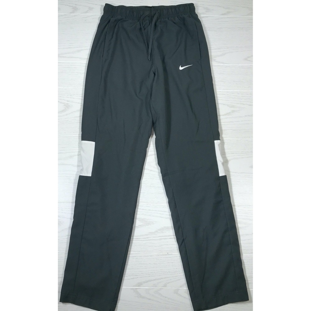 Nike Dri Fit Track Pants Men Medium Workout Training Lined Ankle Snap CV0096-060